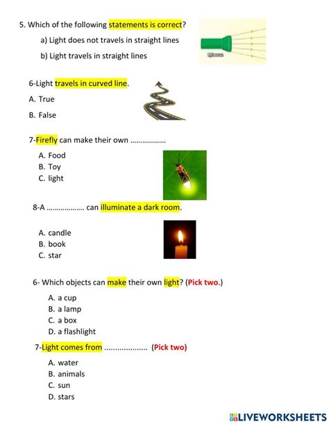 Light Exercise 的图像结果