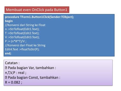 Image result for Contoh Kodingan Bahasa Delphi