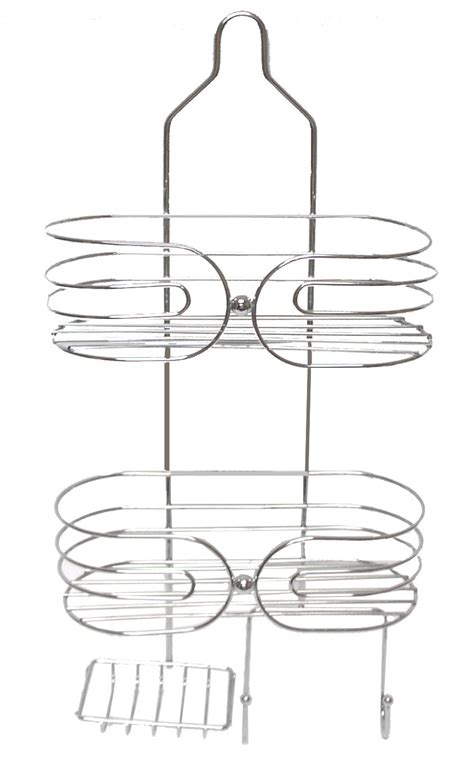 Buy Aquatico Ariel Style 2-Tier Shower Caddy, Chrome Online at Low ...