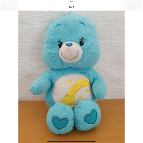 Care Bears - Wish Bear - 32cm Plush Toy 2012 Hasbro(s)