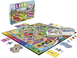 HASBRO GAMING The Game of Life Board Game, Family Games for Kids Ages 8 ...