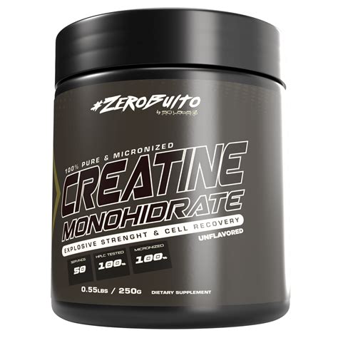 100% Pure micronized creatine monohydrate