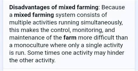 What are the disadvantages of mixed cropping - Brainly.in