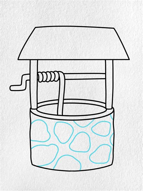 How To Draw A Well Easy Step By Step at Desmond Kelley blog