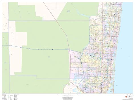 Broward County Florida Map