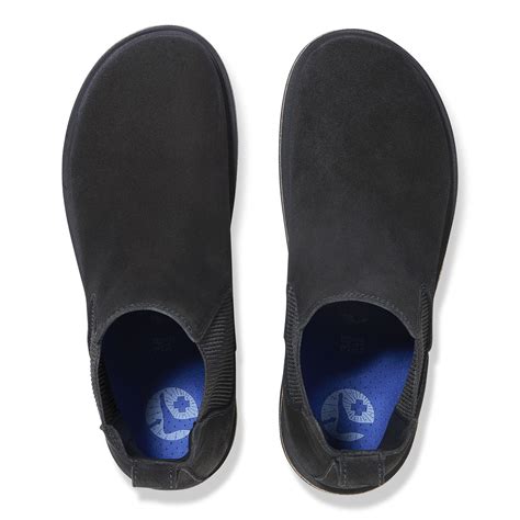 Highwood Slip On Men Suede Leather Black | BIRKENSTOCK