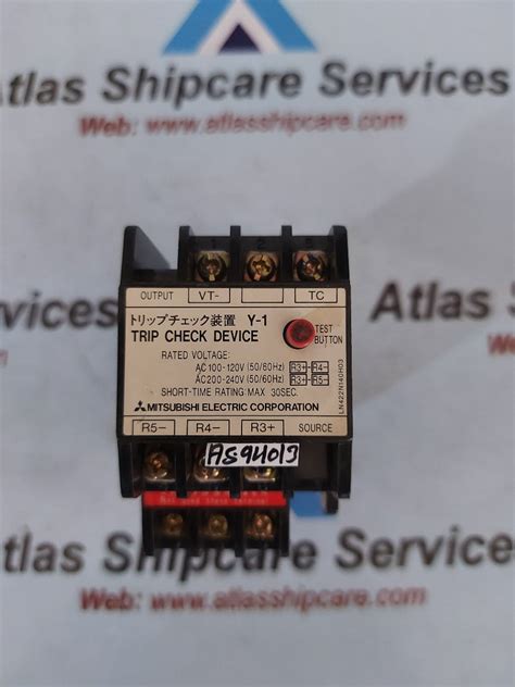 Mitsubishi Y-1 Trip Check Device – Atlas Shipcare Services