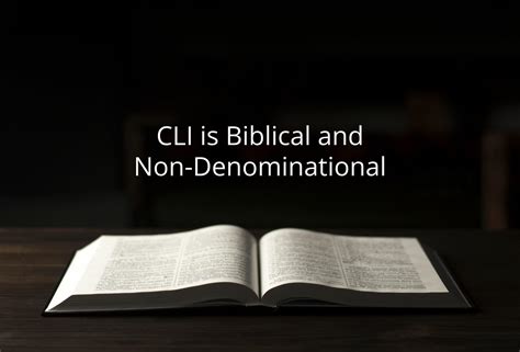 Christian Leaders Institute - Biblical and Non-Denominational ...