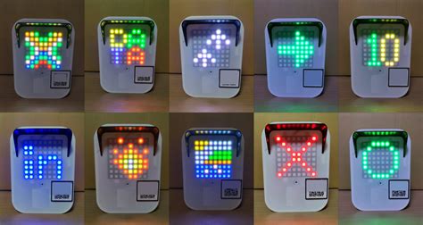 NextCyborg Clock Animation Programming LED Matrix India | Ubuy