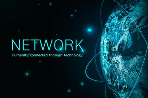 Global network vector digital technology | Free Vector