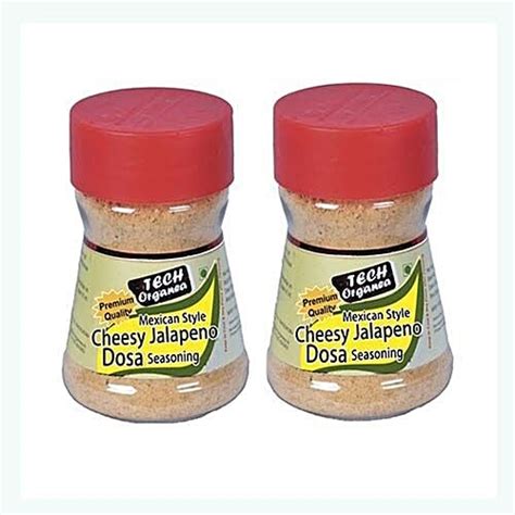 Buy Tech Organea Seasoning Mexican Cheesy Jalapeno Dosa 40 Gm Online at ...