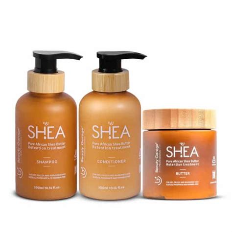 Buy BEAUTY GARAGE SHEA RETENTION TREATMENT SET (SHAMPOO 300ML ...