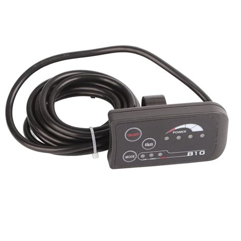 Acouto Electric Bicycle 810 LED Display with 4-Wire Cable Control Panel ...