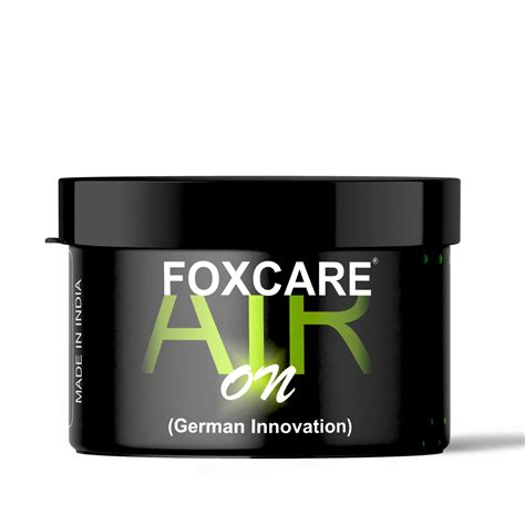 Foxcare Air On Citrus Organic Car Perfume Bar, Foxcare Air On Strong F ...