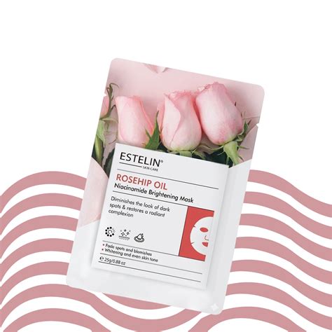 Rosehip Oil & Niacinamide Brightening Mask – ESTELIN