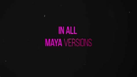 Maya Text Tutorial 的图像结果