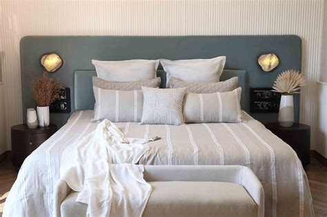 Natural Bleach Stripe Sheet Set – Linen and Linens