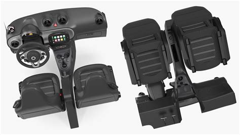 3D Smart EQ Fortwo Interior Layout Dashboard | 3D Molier International