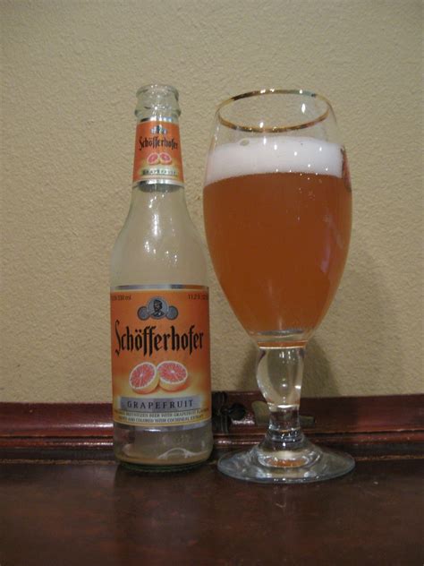 Doing Beer Justice: Schofferhofer Grapefruit