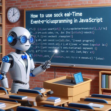 How to Use Socket.IO for Real-Time Event-Driven Programming in JavaScript