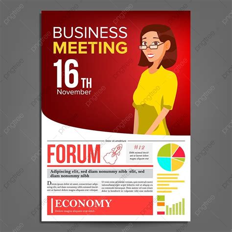Business Meeting Invitation Poster 的图像结果