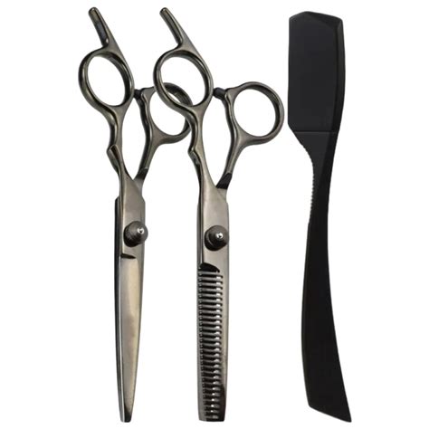 Qualis M8 Kesme + Inceltme Makas Set -6inç/15 Cm + U7 Full Metal Ustura ...