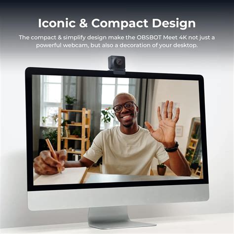 OBSBOT Meet AI-Powered 4K Webcam, AI Framing & India | Ubuy