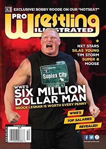 Buy Pro Wrestling Illustrated Magazine-October 2017: Brock Lesnar-Six ...
