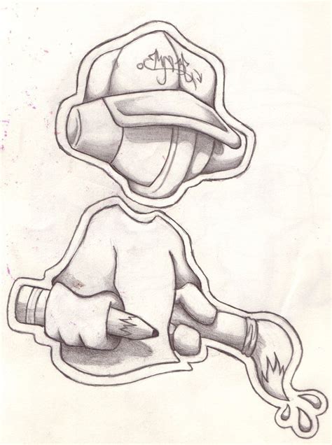 cool easy drawings of graffiti