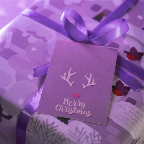 eVincE Christmas Gift Wrapping Paper for kids | White snow Cityscape p