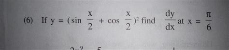 Differentiate the following function w.r.t. x - Brainly.in