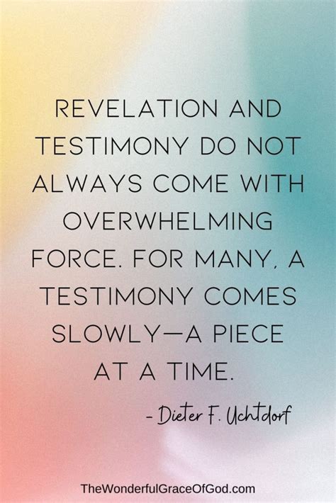 lds testimony quotes