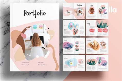 Career Portfolio Template - Download in Word, Apple Pages, Publisher ...