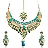 Sukkhi Lavish Pearl Gold Plated Wedding Jewellery Kundan Choker ...