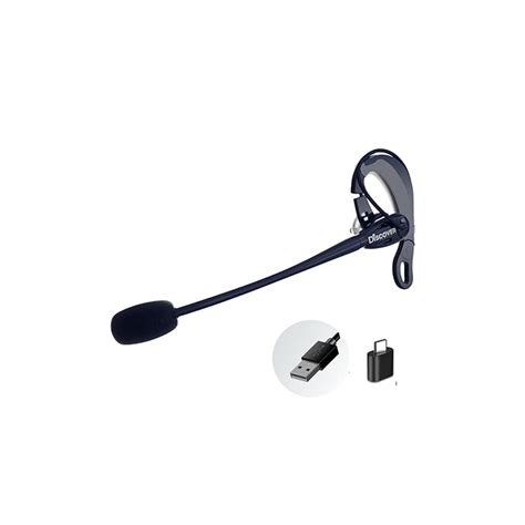 Discover D713U Over-The-Ear Wired USB Headset for Softphone Calls and ...