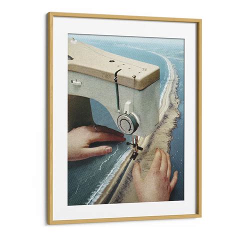 Surreal Art Prints Sewing Machine Canvas Artwork – Asianmonk