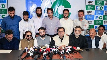 New Political Front Formed In J&K: ‘People’s Alliance For Change’ Announced