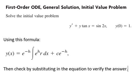 Ode Initial Value Problem Solver Kreyszig 的图像结果