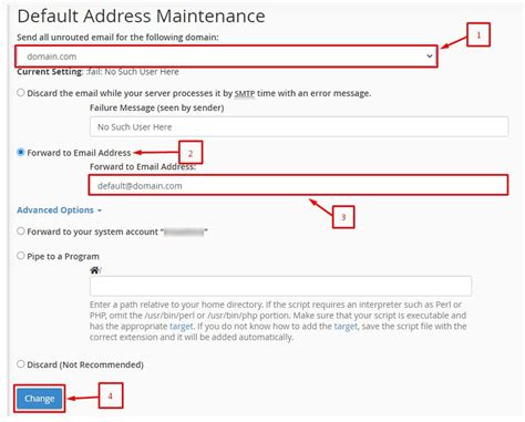 How to Set up a Default Email Address via cPanel