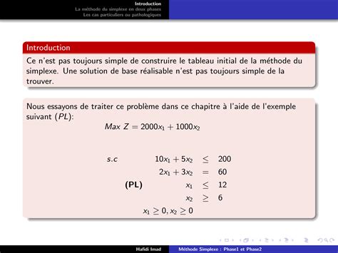 Image result for Methode Simplexe PDF