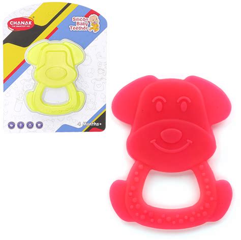 Chanak Dog Baby Teether | Silicone Teething Toy for Babies – chanak
