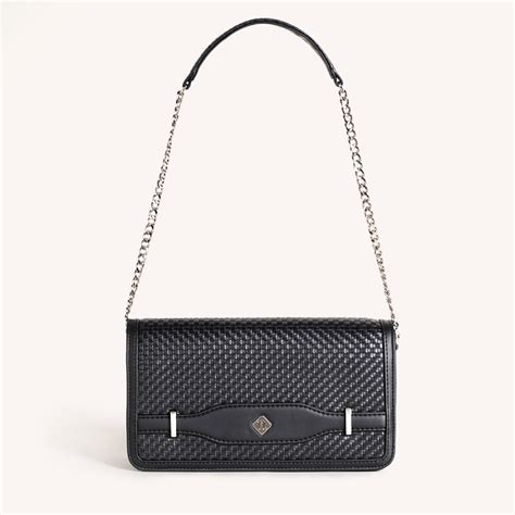 Soi Tresse Black Sling Bag For Women Online - Premium Sling Bag | Nestasia