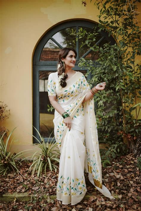 Kerala Saree Online – Southloom.com - Kerala Handloom and Indian Ethnic ...