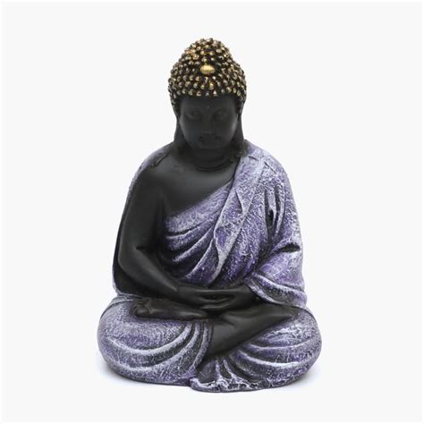 Buy VEDAS Mystical Indiana Arban Polyresin Meditating Buddha Figurine ...