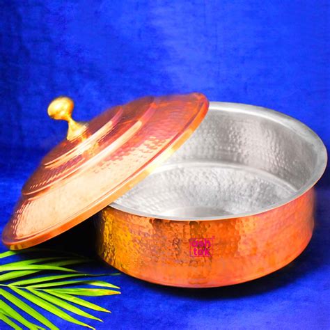 Copper Cooking Utensil | Copper Handi Online Ashtok.com