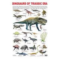Dinosaurs of Triassic Era : Children Reference Laminated Educational ...