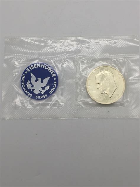 1972 Eisenhower Silver Dollar Uncirculated | Property Room