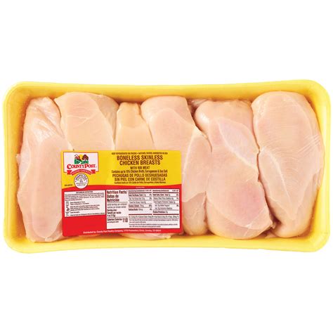 Fresh Boneless Skinless Chicken Breasts - Value Pack - Shop Chicken at ...