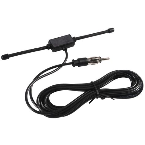 Buy AITRIP Universal Car Stereo AM FM Dipole Antenna,10 feet Cable DIN ...