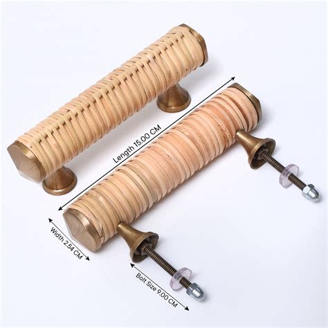 Premium Natural Wooden Handle for Cabinet and Wardrobe